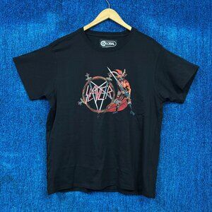 Slayer Show No Mercy Rock T-Shirt Size Large